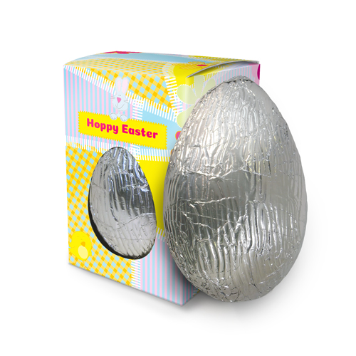 100g promotional chocolate easter egg